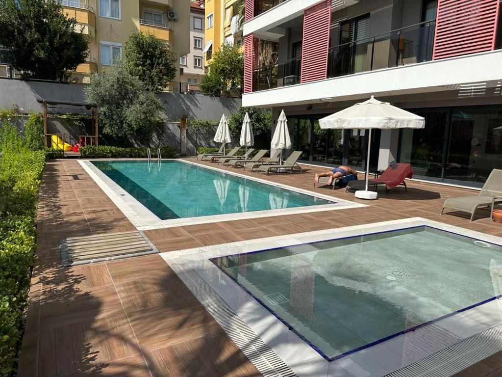 Kleopatra Sultan Rezidans Lägenhet Alanya Exteriör bild